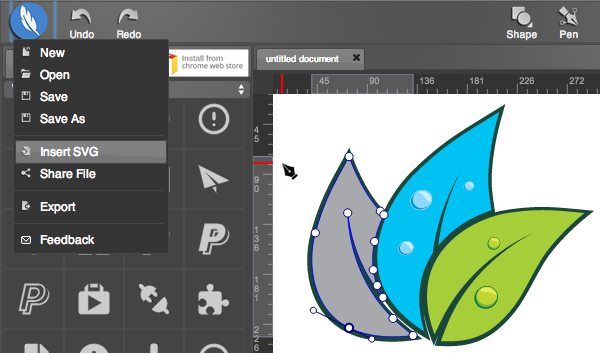 Online Vector Graphic Design, SVG Editor, YouiDraw Drawing